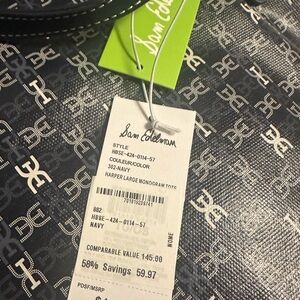 Sam Edelman Stylish Black Designer Tote Bag